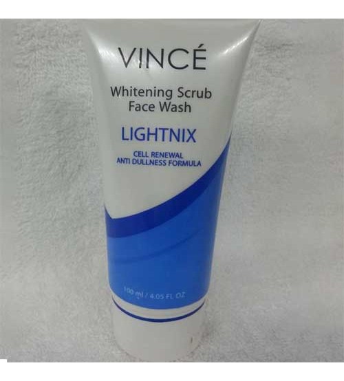 Vince Whitening Scrub Face Wash 100ml